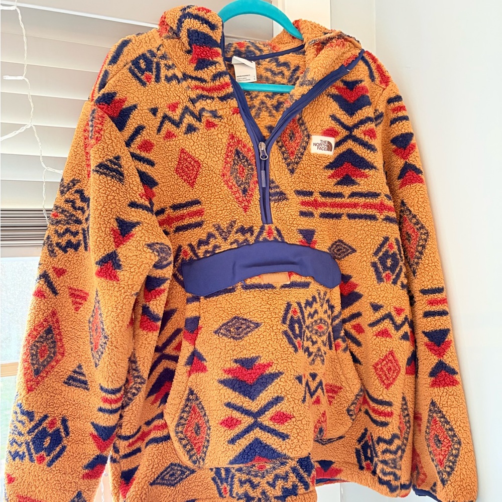 The North Face Patterned Fleece Hoodie